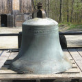Outdoor decor large craft metal bronze brass church bell